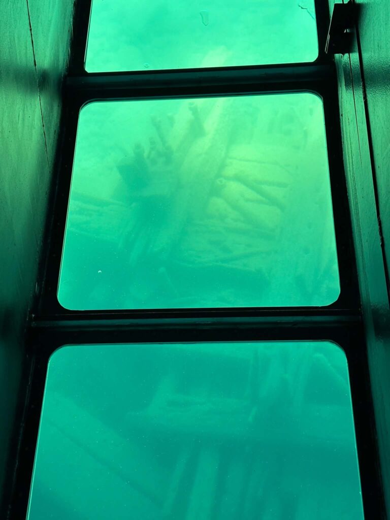Glass-Bottom Boat Shipwreck Tour