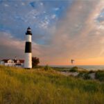 Big Sable Point Lighthouse is another great beach along Lake Michigan