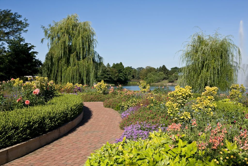 Chicago Botanical Gardens, one of the best stops on your road trip around Lake Michigan