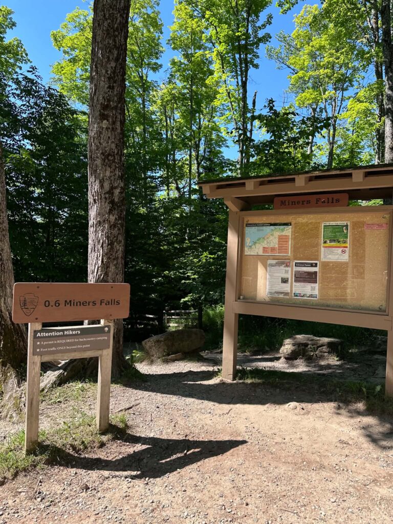 Miners Falls Trail