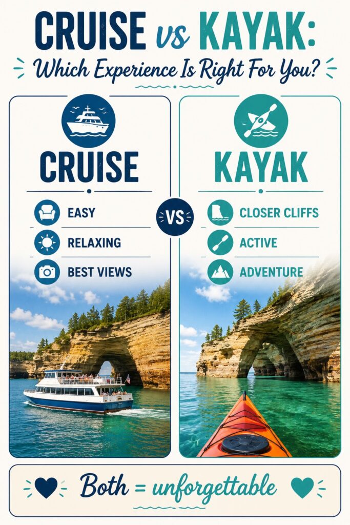 Cruise or kayak - which is for you