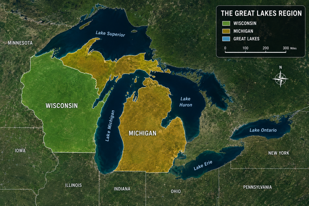 Wandering Michigan Wisconsin