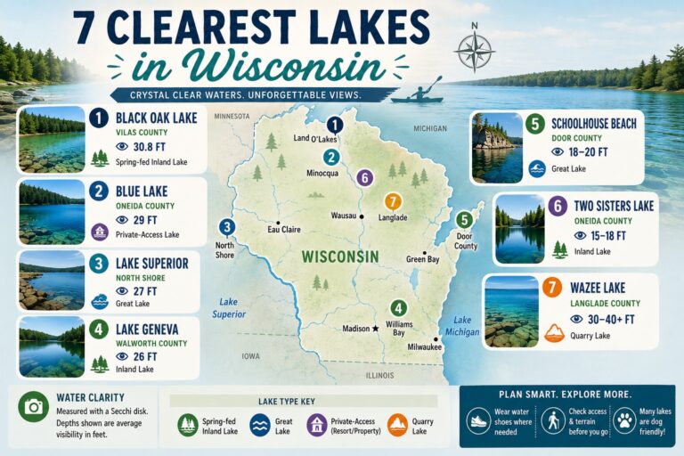 See 30 Feet Down: Wisconsin’s 7 Clearest Lakes - Wandering Michigan