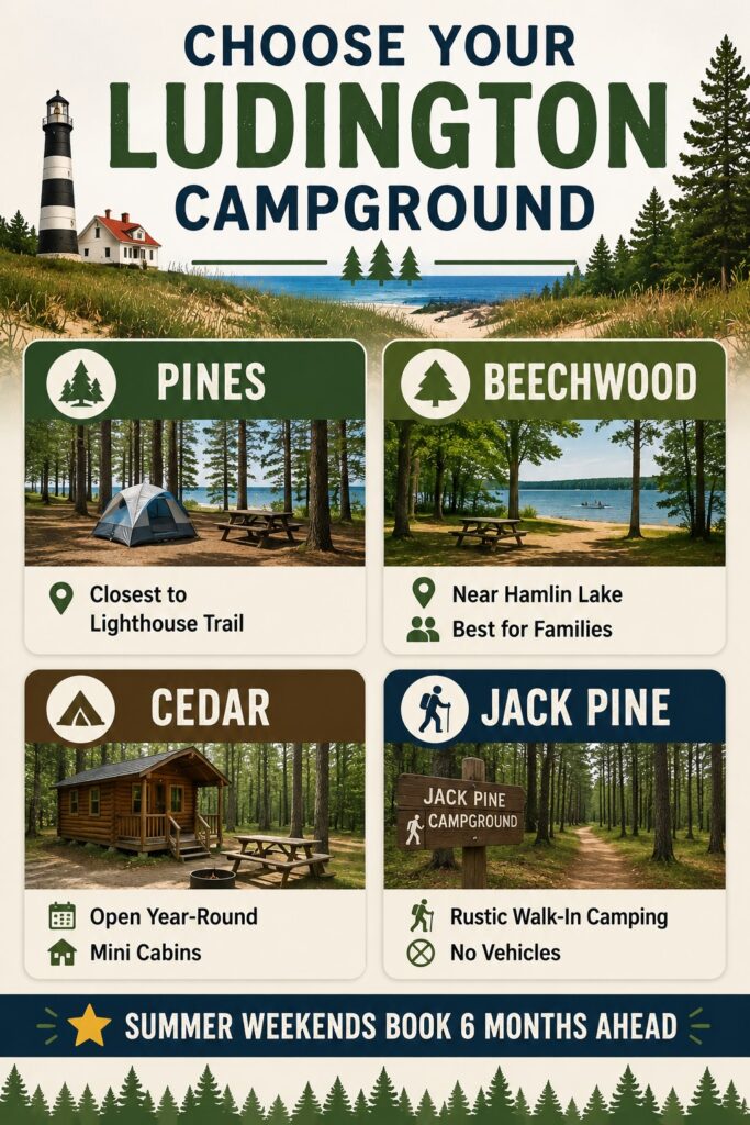 Ludington campground guide
