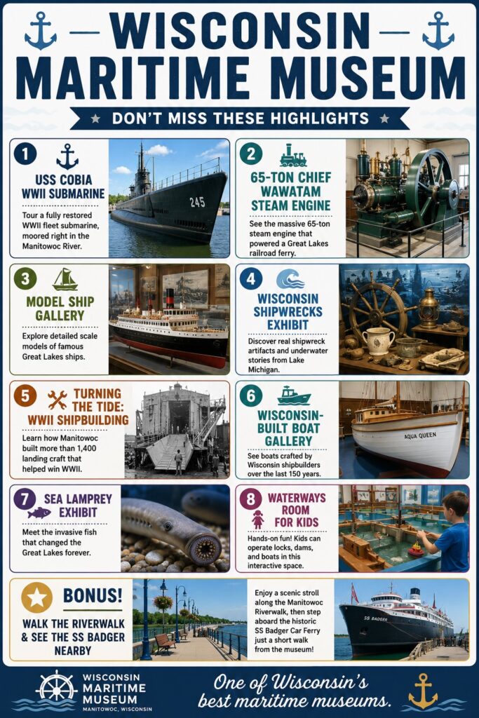 Wisconsin Maritime Museum highlights