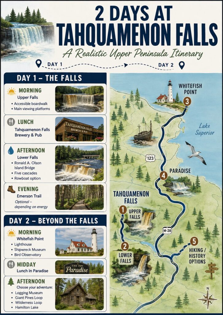 2-Day Tahquamenon Falls Itinerary