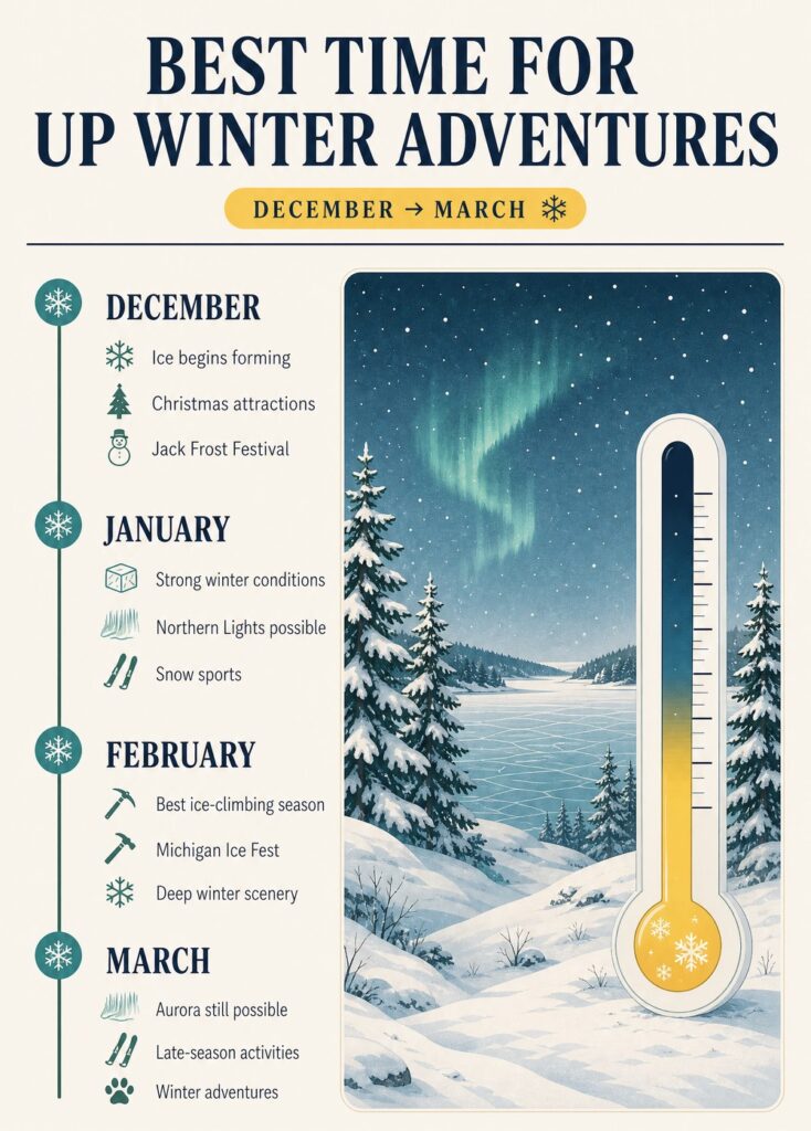 Best Time for UP Winter Adventures