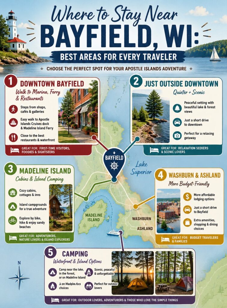 Where to Stay Near Bayfield, WI